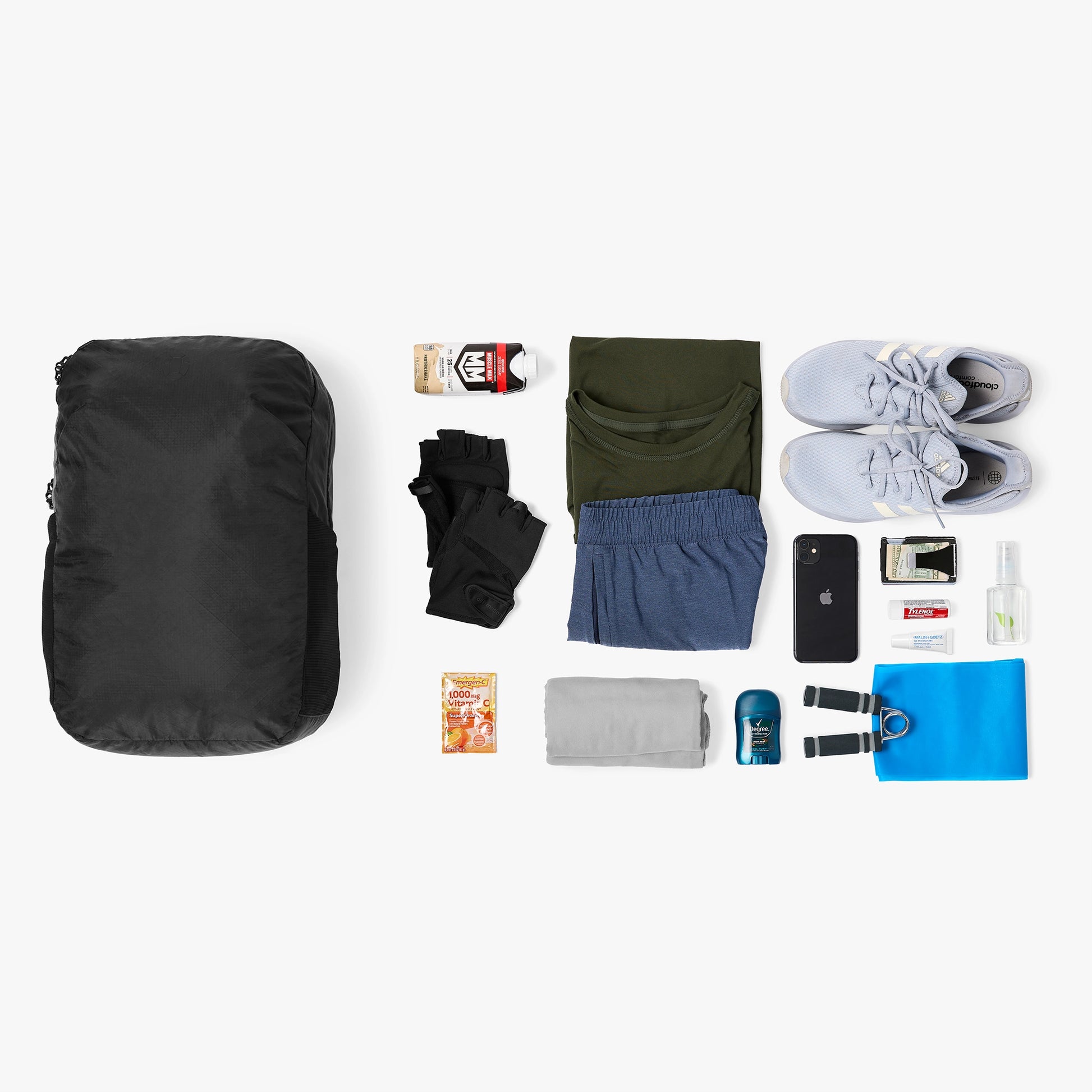 Pack for the gym